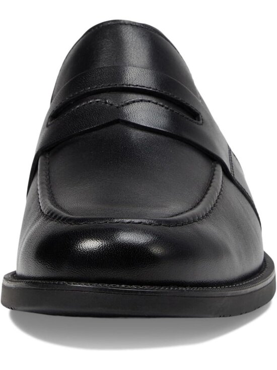 Cole Haan Men\'s Black Leather Bedford Penny Loafers Classic Elegance Shoes main image 5